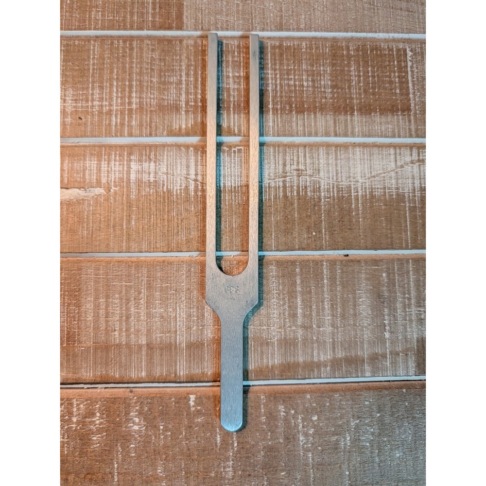 256 Hz Tuning Fork Middle C Scientific Musical Sound Healing Tool - Picture 2 of 2